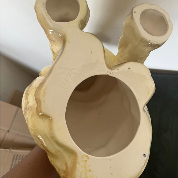 Vintage lion cub glazed ceramic - Picture 6 of 7